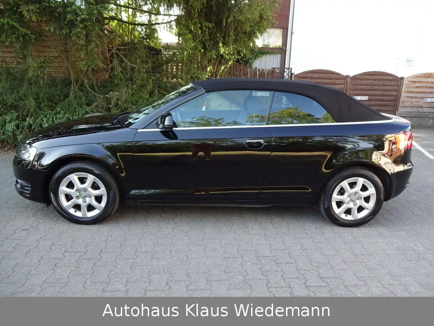 Audi A3 1.6 Attraction Cabriolet - 2.Hd./orig. 53 TKM Schwarz - 2