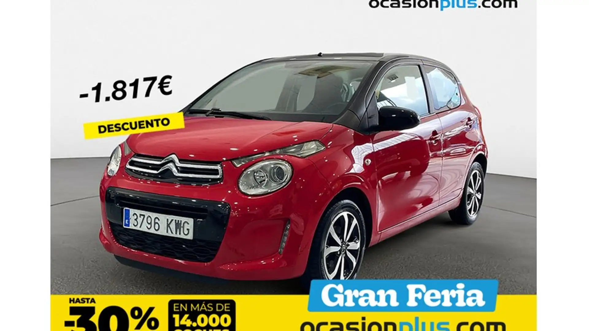 Citroen C1 1.0 VTi City Edition 72 Rot - 1