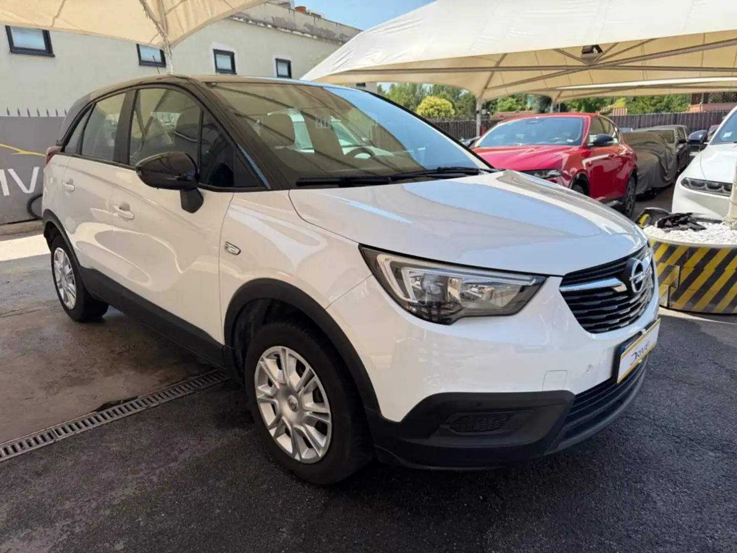 Opel Crossland X 1.2 Turbo110 CV Advance  -BICOLORE- Bianco - 1