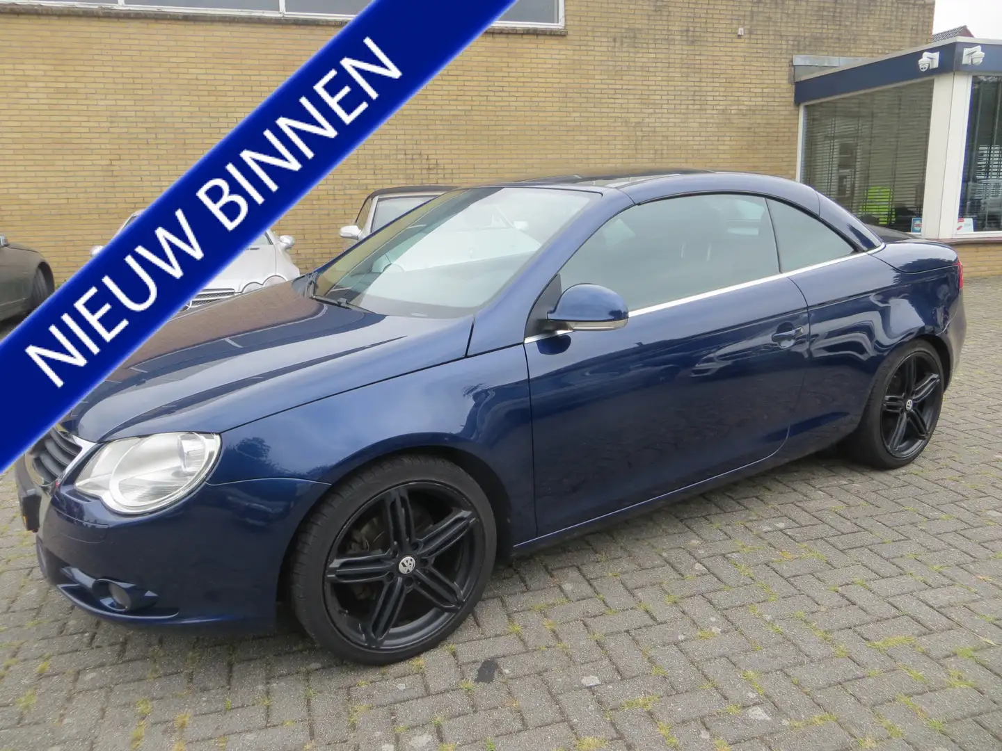 Volkswagen Eos 1.6-16v FSI PANODAK-CLIMA-NEDERL.-NAP!! Bleu - 1