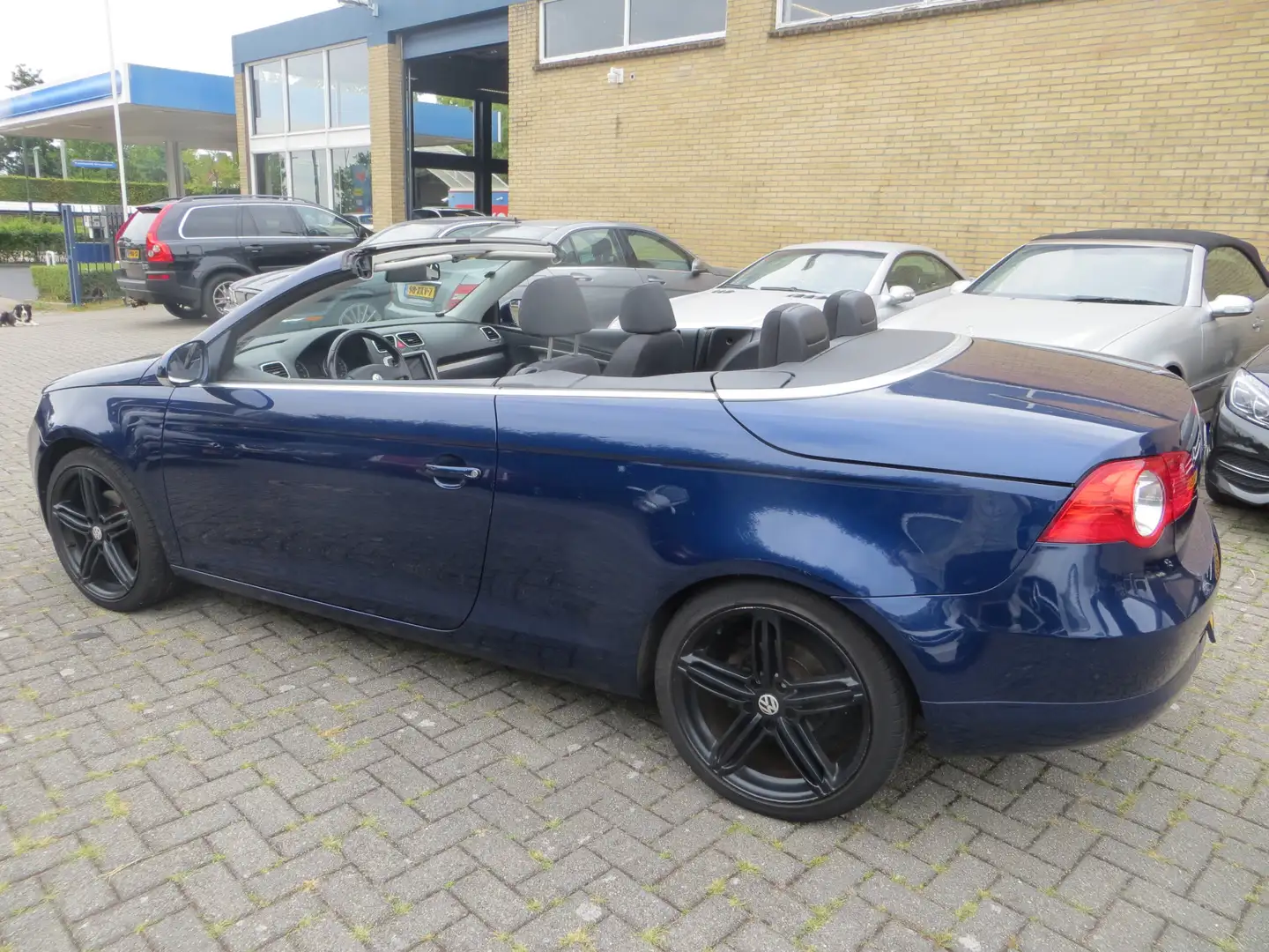 Volkswagen Eos 1.6-16v FSI PANODAK-CLIMA-NEDERL.-NAP!! Bleu - 2