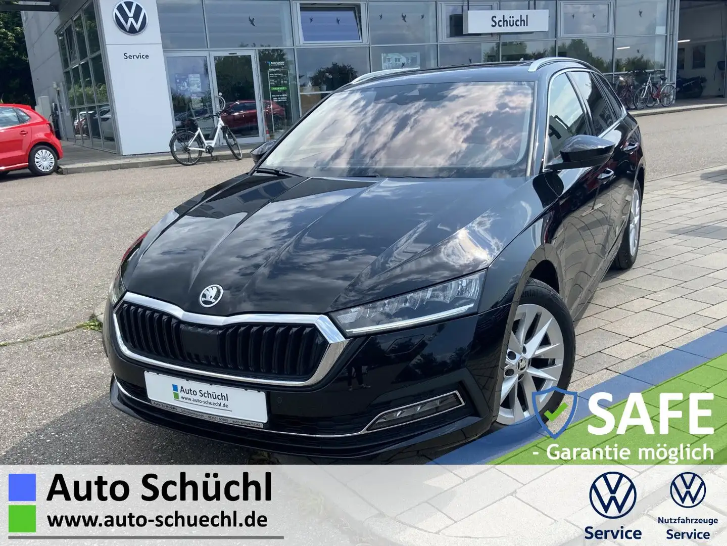 Skoda Octavia Combi 2.0 TDI Style AHK+17"+KOMFORTSITZE Schwarz - 1
