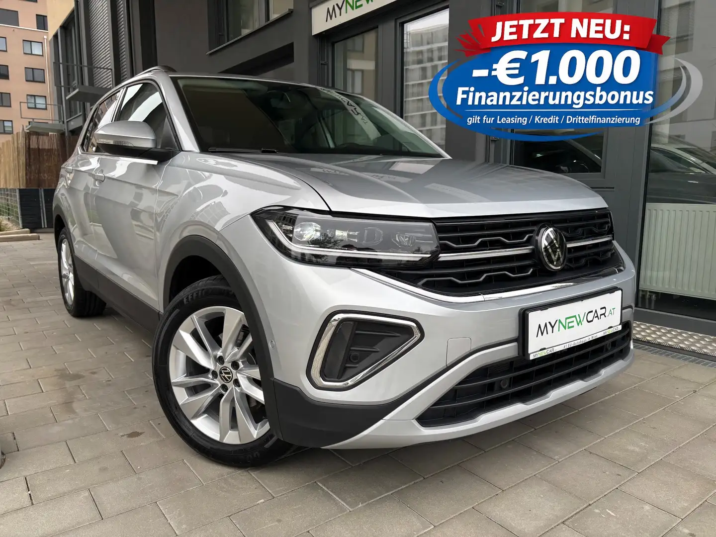 Volkswagen T-Cross 1,0 TSI Friends DSG *NEU* Silber - 1