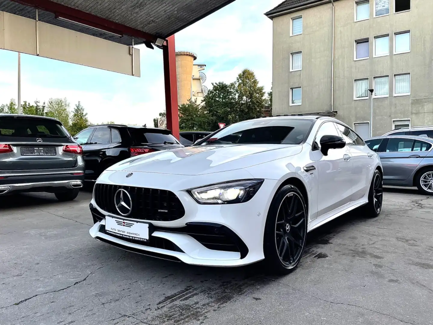 Mercedes-Benz AMG GT 43 NAVI/LED/GLASDACH/V8OPTIK/21ZOLL/DIST Wit - 1