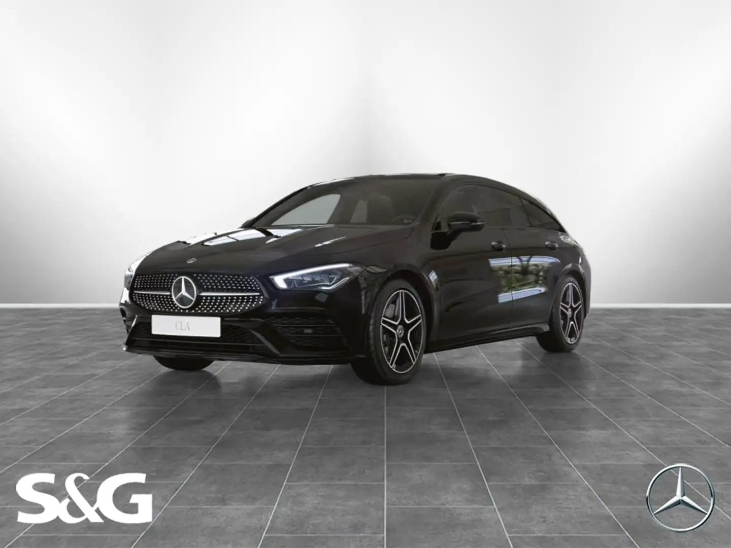 Mercedes-Benz CLA 250 e AMG RüKam+Pano+M-LED Schwarz - 1