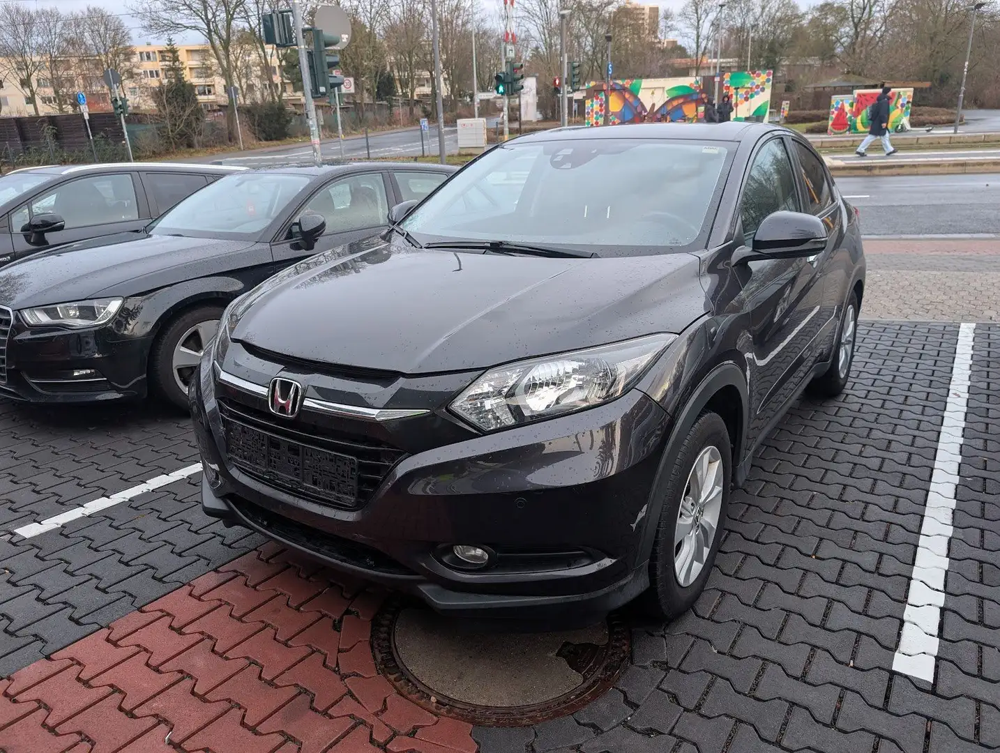 Honda HR-V Elegance CVT. NAVI. PDC. SHZ. 1.HAND Noir - 2