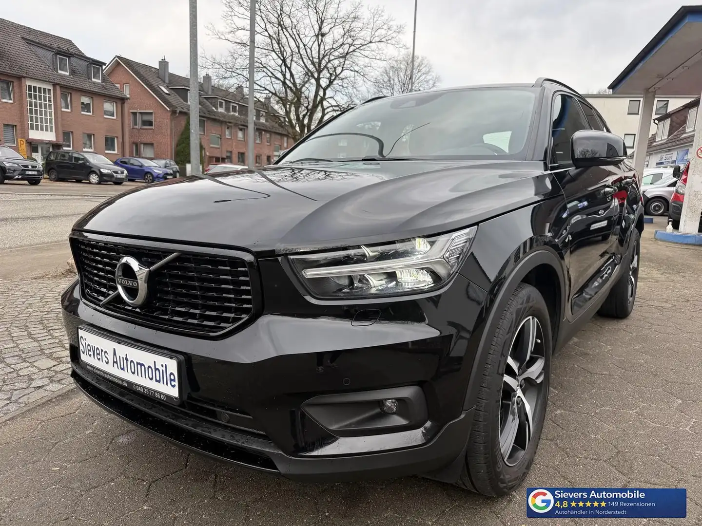 Volvo XC40 XC40 D4 R-Design AWD LED ACC Memory Navi SHZ CAM Schwarz - 1