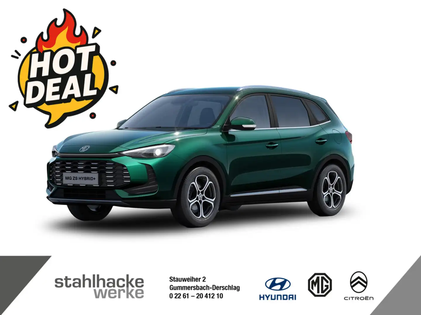 MG ZS Hybrid Comfort I Automatik I 197 PS I Preis nur gültig bei Finanzierung Groen - 1