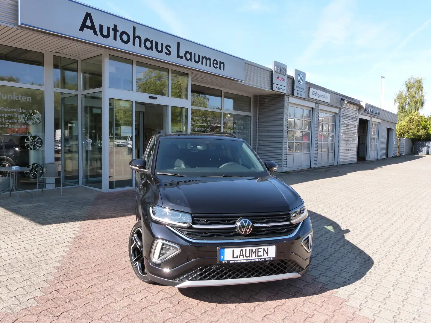 Volkswagen T-Cross 1.5 TSI DSG R-Line Matrix-LED Navi KAMERA 18`LM Schwarz - 1