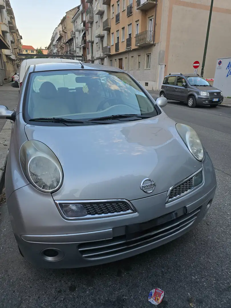 Nissan Micra Micra III 2007 5p 1.2 RDS eco Gpl Grigio - 1