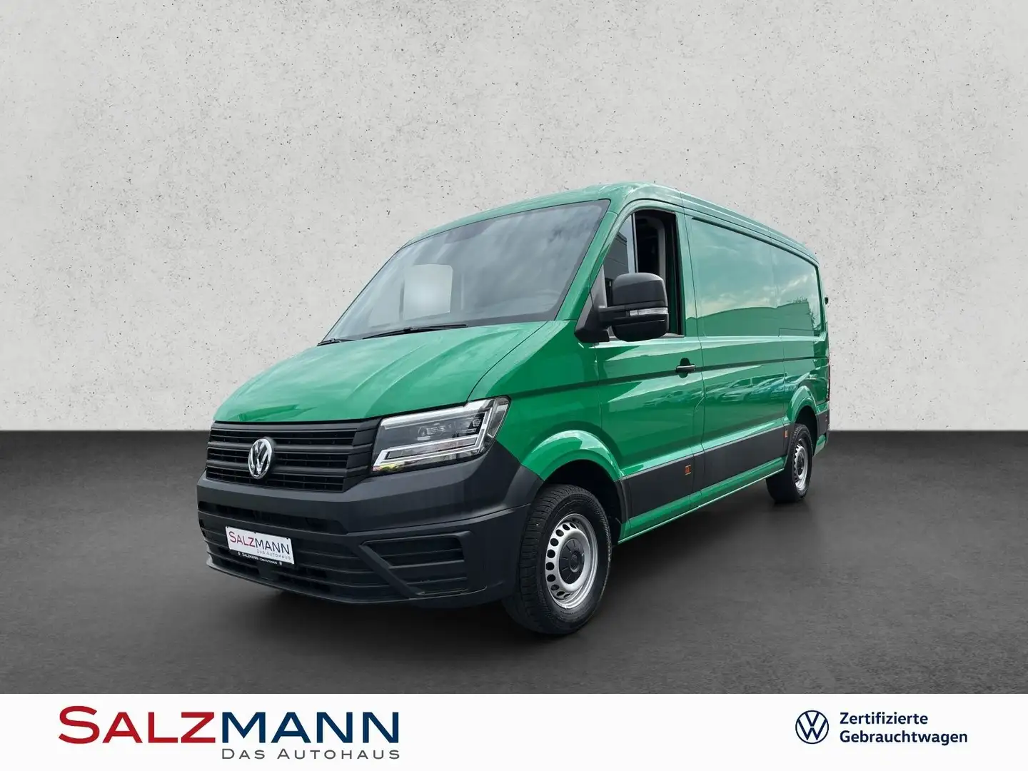 Volkswagen Crafter Kasten 35 mittellang RWD KLIMA LED NAVI Grün - 1