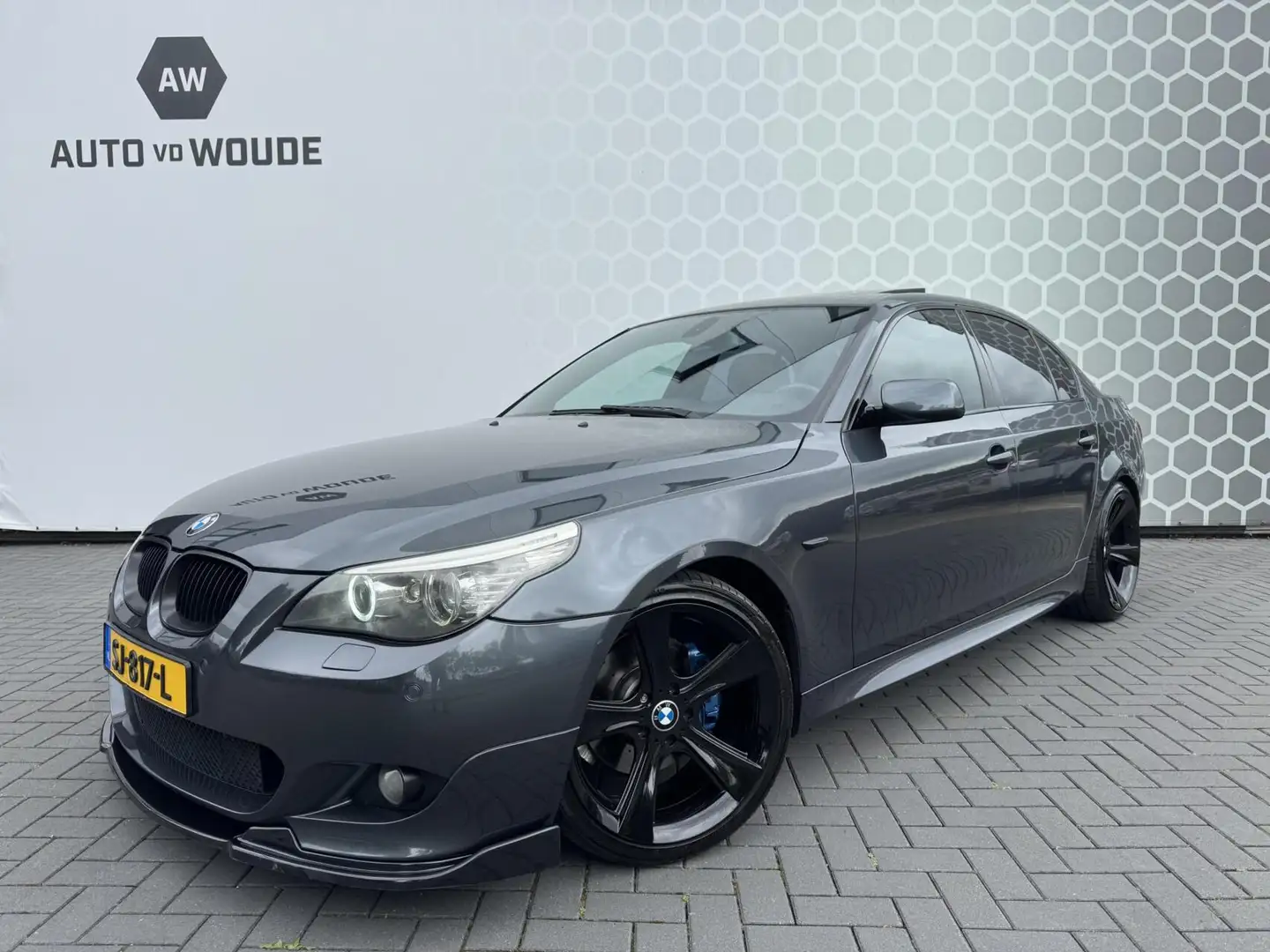 BMW 523 5-serie 523i High Executive schuifdak Automaat sti Grijs - 2