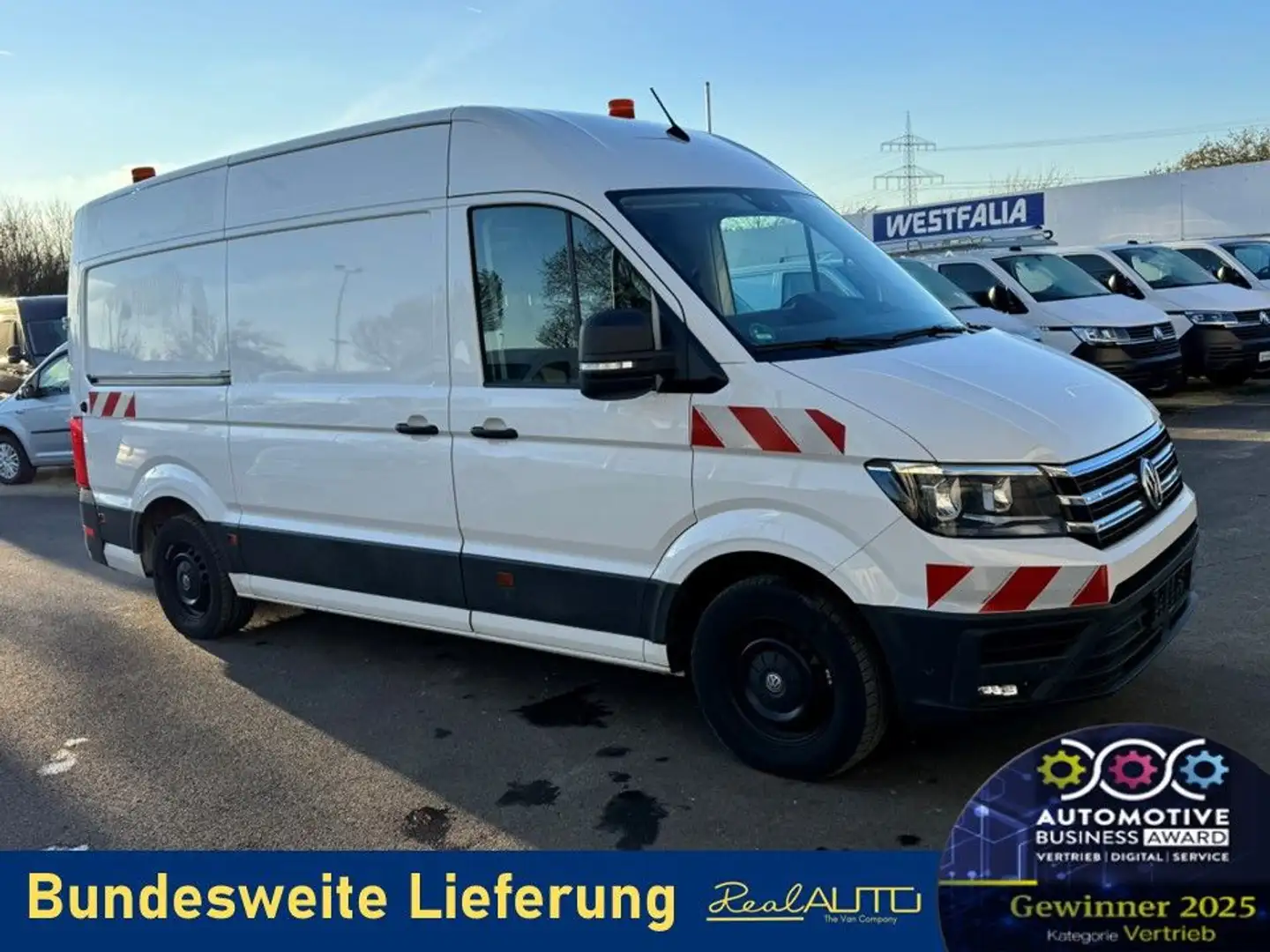 Volkswagen Crafter Kasten 35 MR L2H2 AHK 3,5T*Kamera*Tempom Bianco - 1