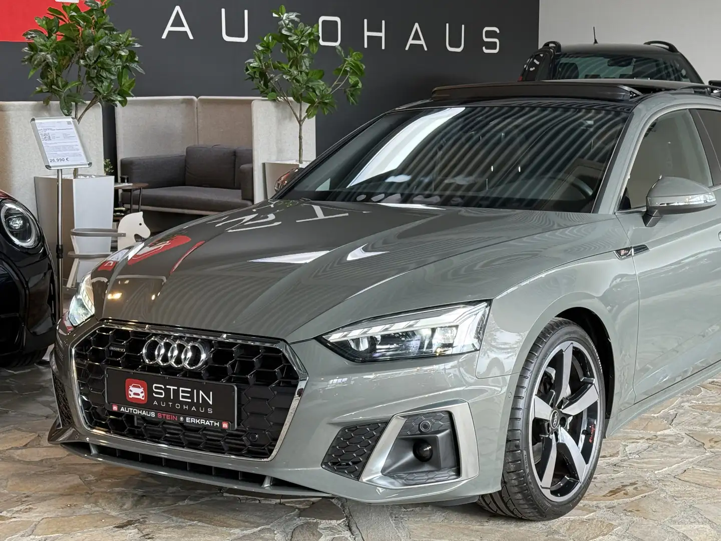 Audi A5 40 TFSI quattro S line AHK Keyless Garantie Grau - 2