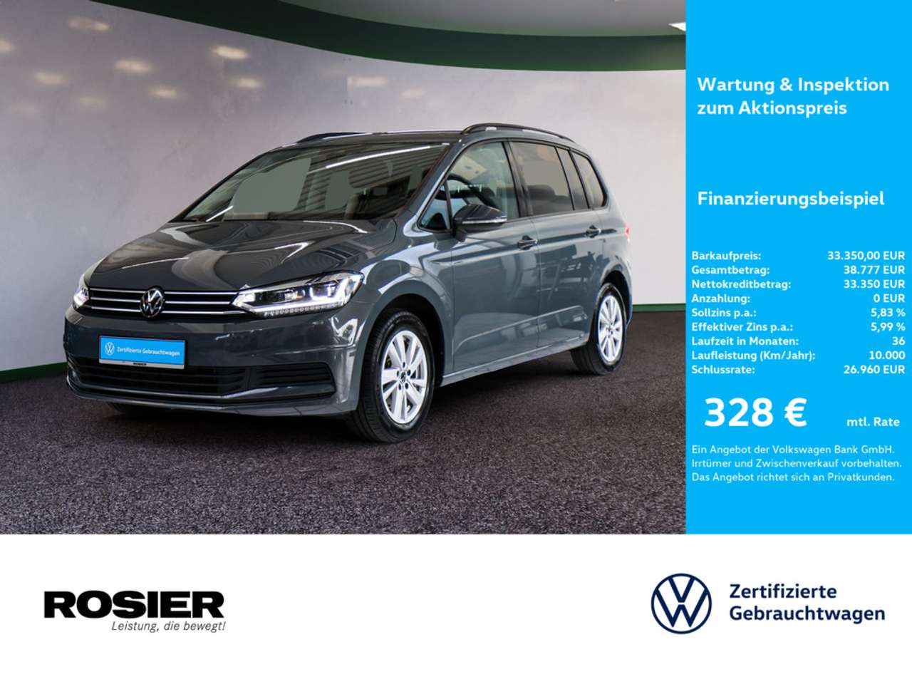 Volkswagen Touran — Volkswagen Touran 2.0 TDI DSG Comfortline 7-SITZER ACC