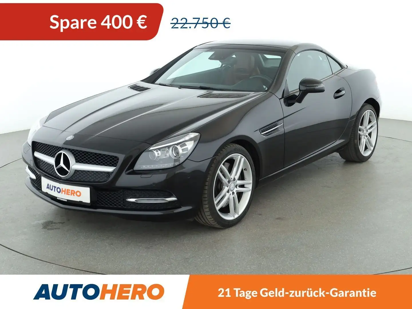 Mercedes-Benz SLK 250 SLK 250 BlueEfficiency Aut.*NAVI*PDC* Noir - 1