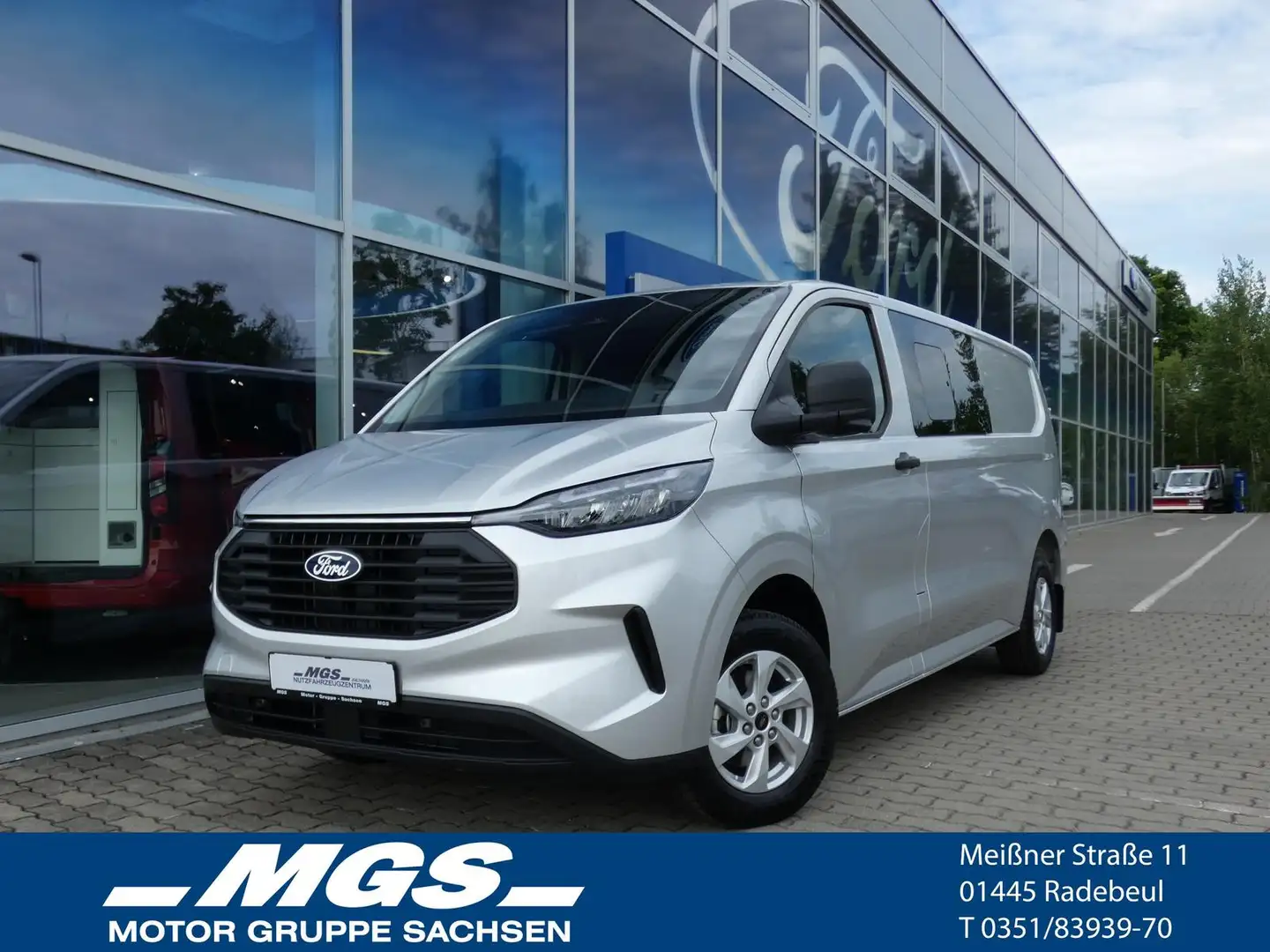 Ford Transit Custom 320L2 Trend #DACHTRÄGER #LED #TWA Silber - 1