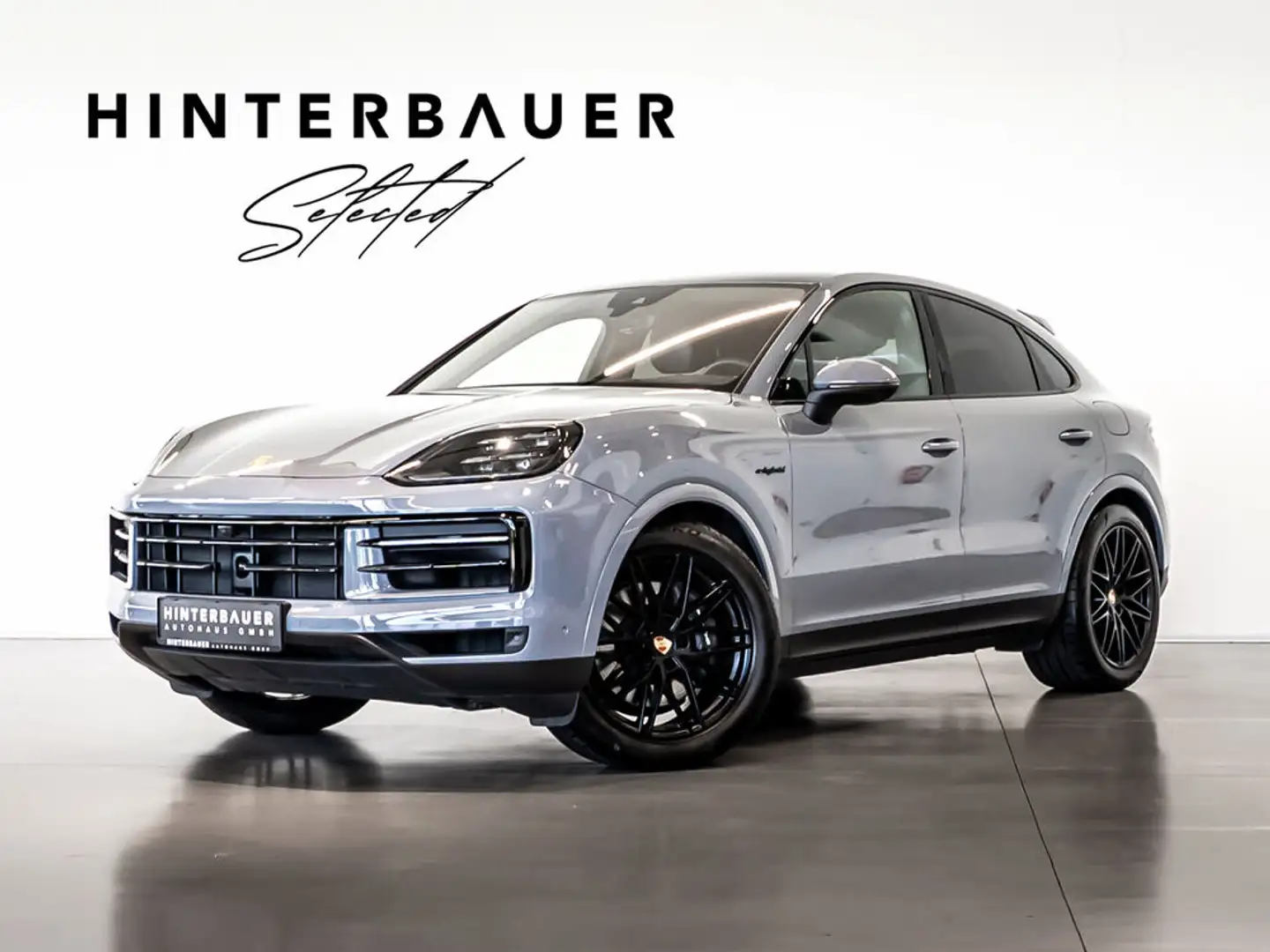 Porsche Cayenne Coupé E-Hybrid*AHK*LUFTFED*PANO*BOSE*LED* Grau - 1