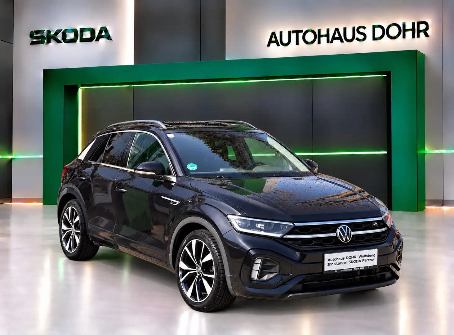 Volkswagen T-Roc R-Line Schwarz - 1