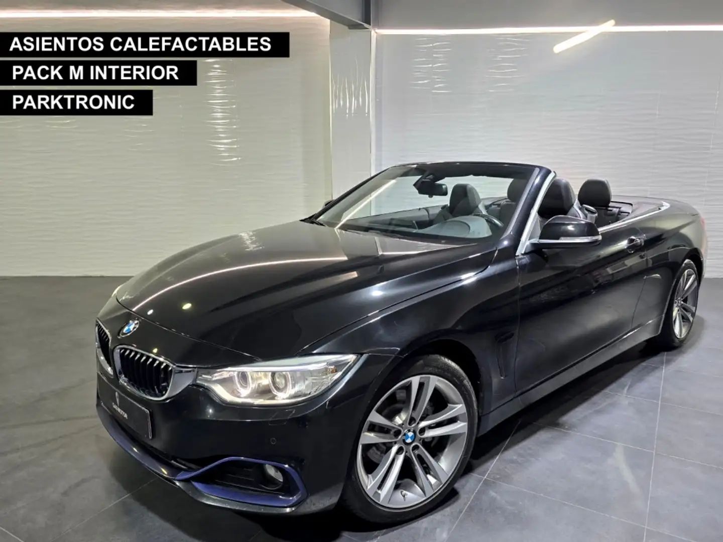 BMW 420 420i Cabrio Noir - 1