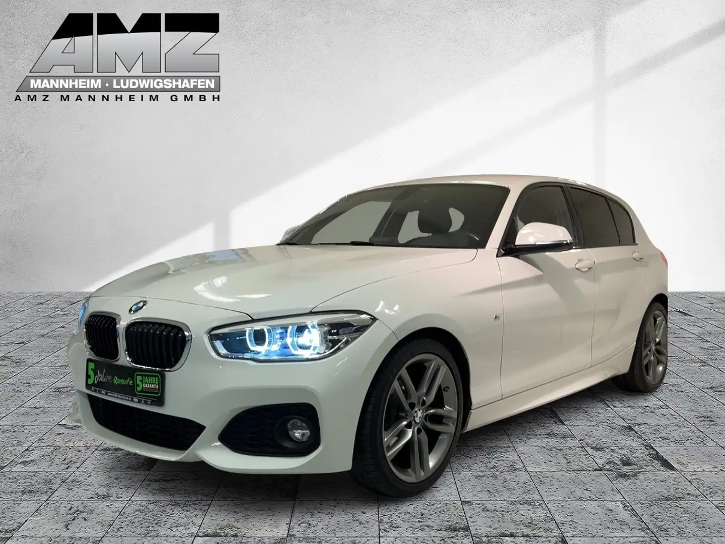 BMW 118 i M Sport Line Navi FLA LM AHK SoundSys PDC White - 2