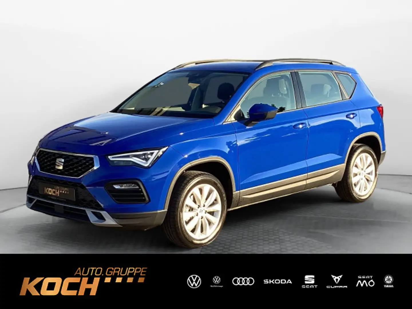 SEAT Ateca Style 1.5 TSI PDC*RFK*SHZ*Klima*FullLink Blauw - 1