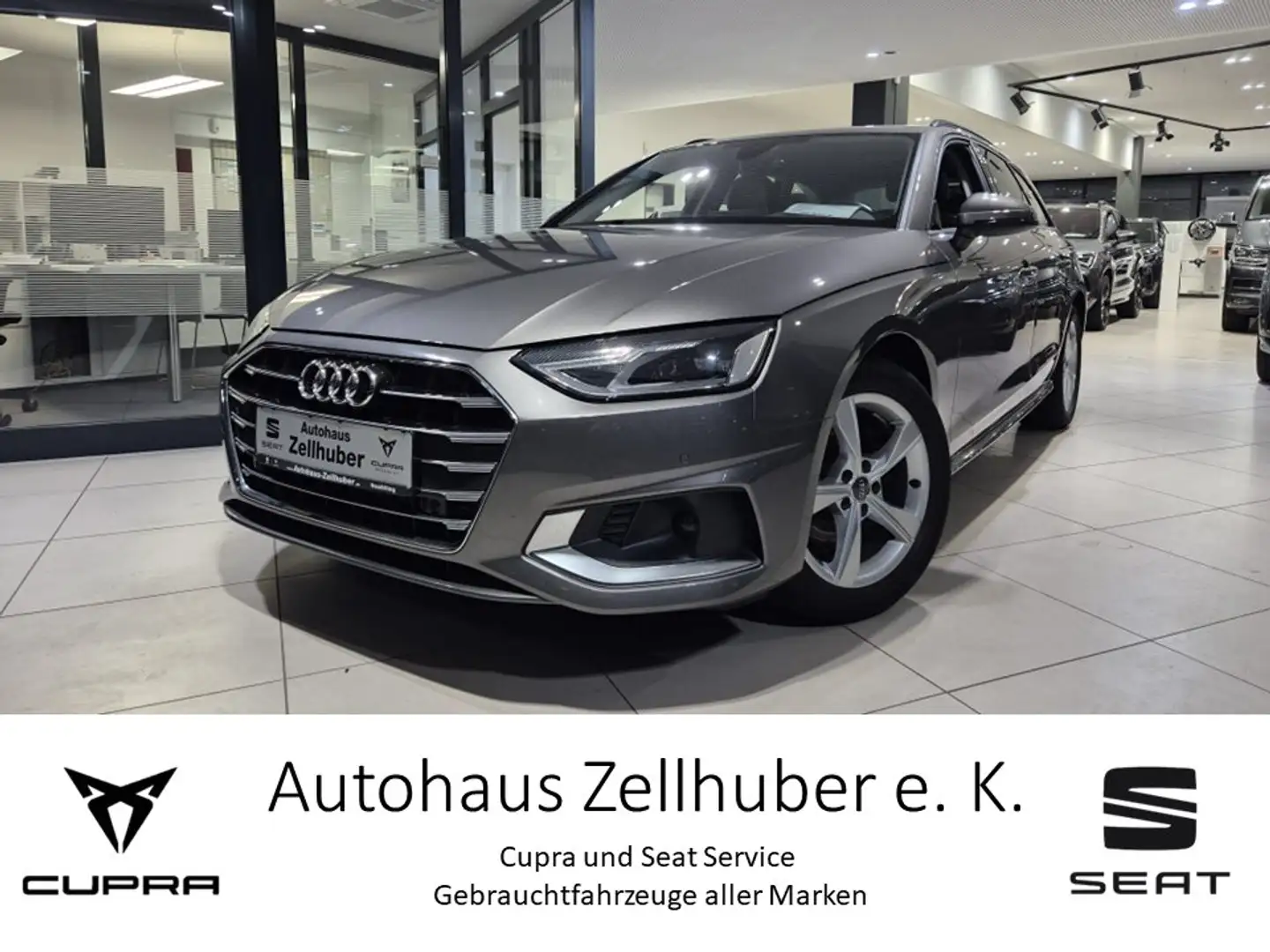 Audi A4 Avant 35TFSI S tron *AHK*Navi*Sitzhz*elHeck* Grau - 1