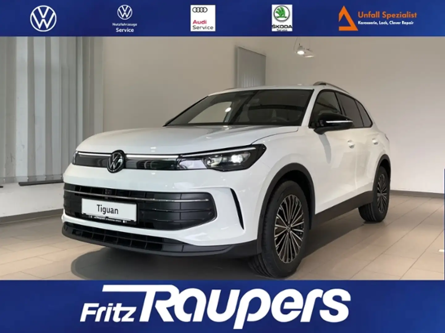 Volkswagen Tiguan GOAL  1,5 l eTSI OPF 7-Gang-DSG Weiß - 1