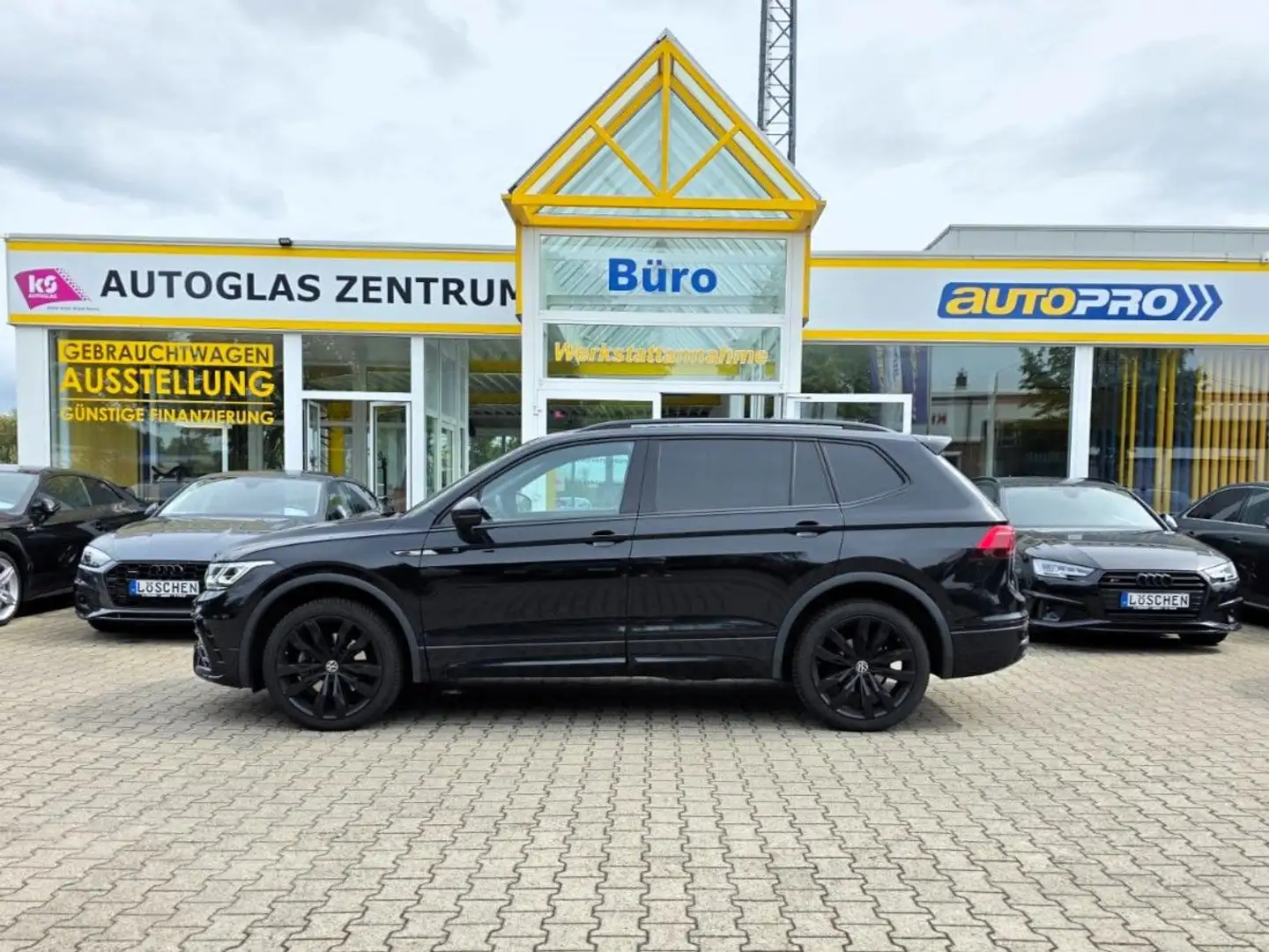 Volkswagen Tiguan Allspace R-Line 4Motion Black Style Leder Nero - 1
