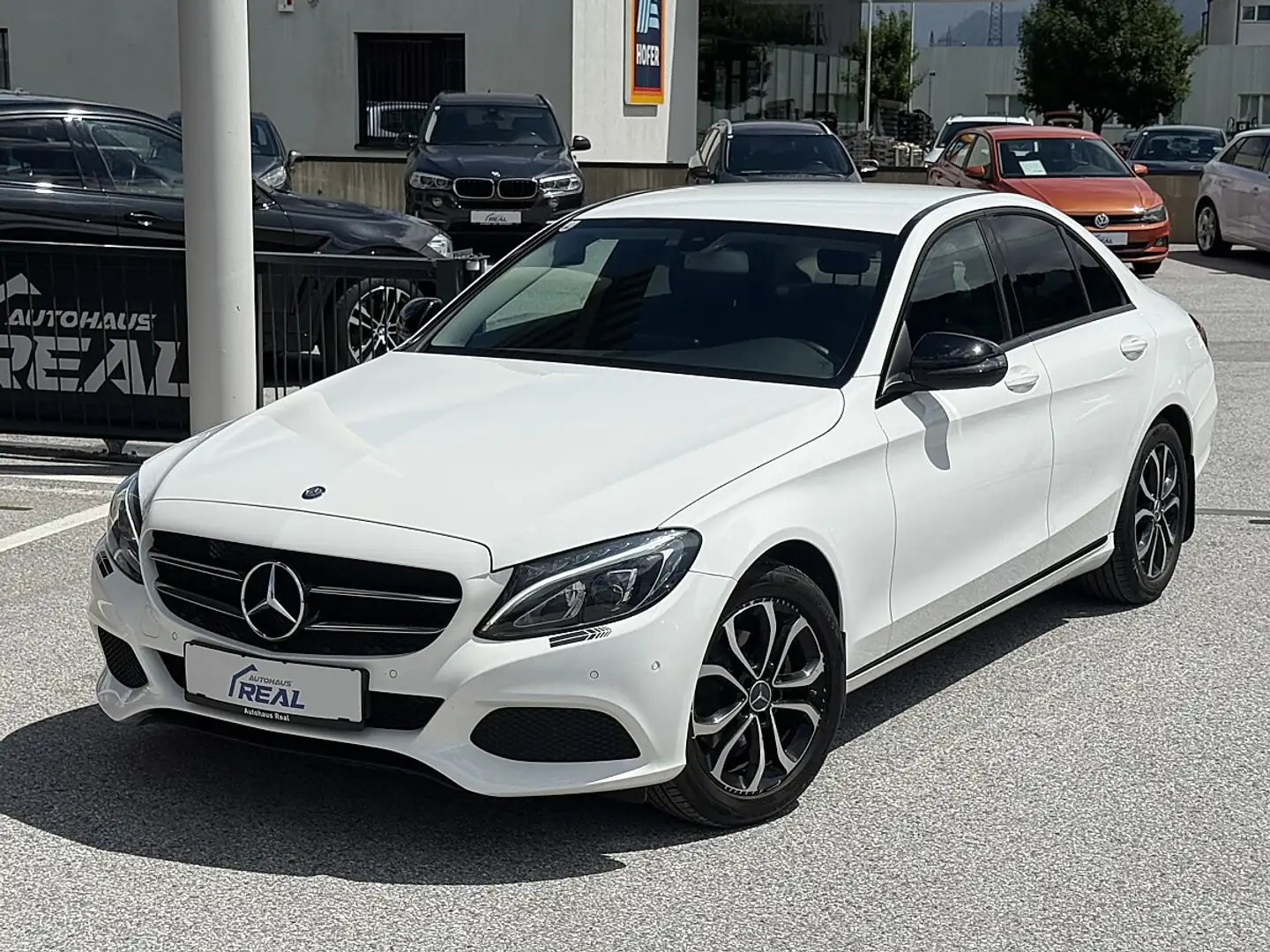 Mercedes-Benz C 180 Automatik Weiß - 1