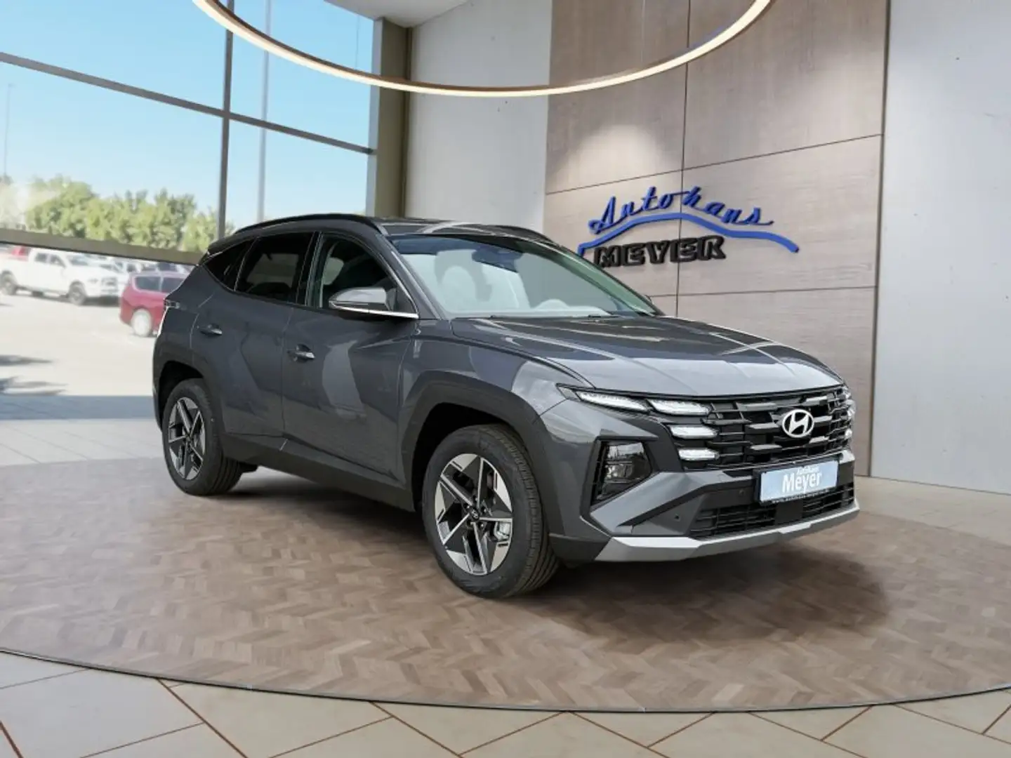 Hyundai TUCSON 1.6 T-GDI HEV 215PS Navi/LED/ACC/Kamera/Keyless Gris - 1