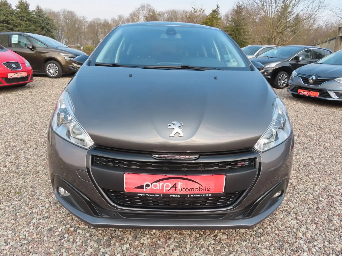 Peugeot 208 GT KLIMA NAVI LEDER PANORAMA LMF Grau - 2