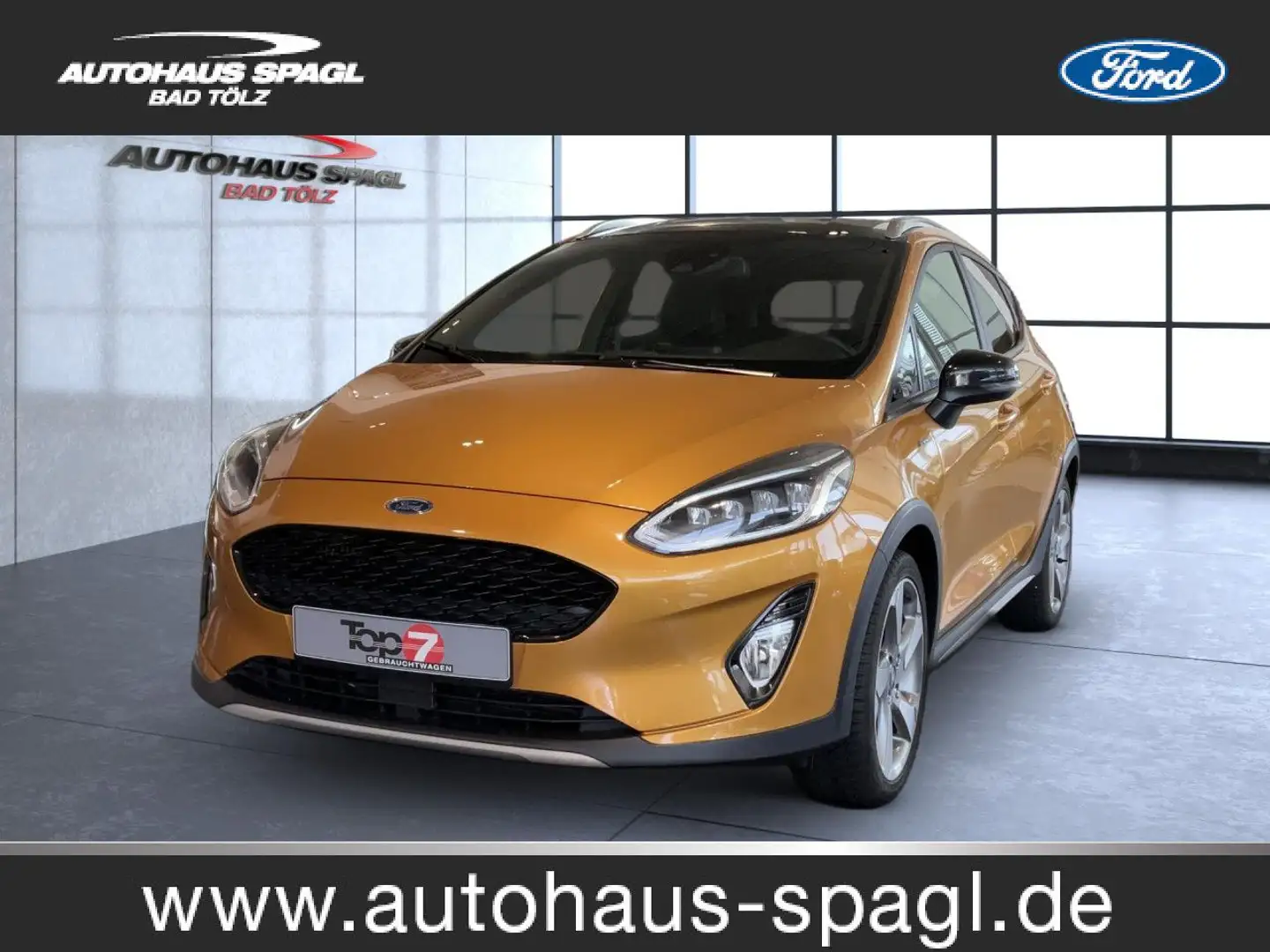 Ford Fiesta Active Plus Bluetooth Navi LED Klima Yellow - 1