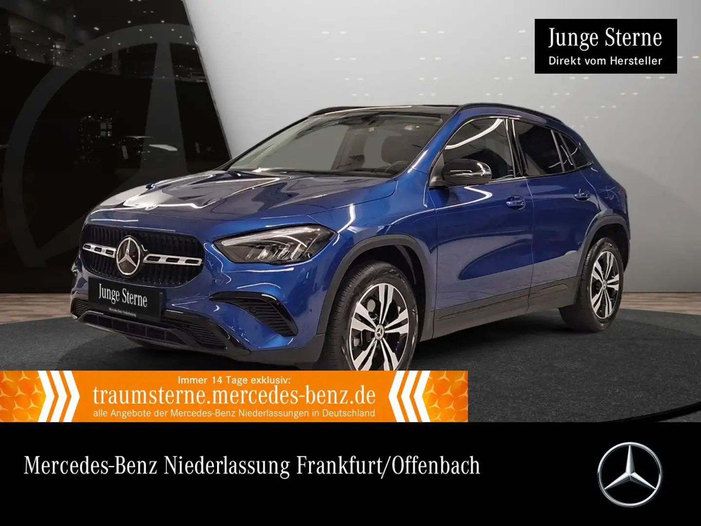 Mercedes-Benz GLA 180 PROGRESSIVE+NIGHT+PANO+LED+KAMERA+7G Blau - 1