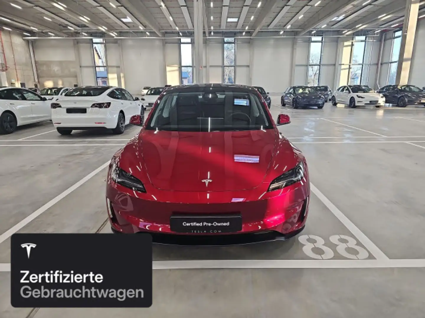 Tesla Model 3 Performance Rot - 2