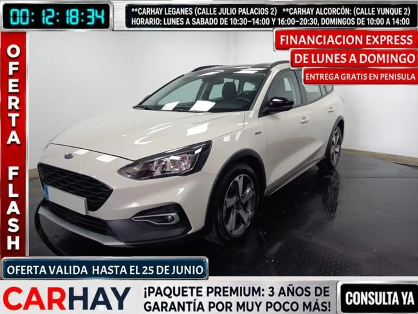Ford Focus 1.5Ecoblue Active 120 Blanco - 1