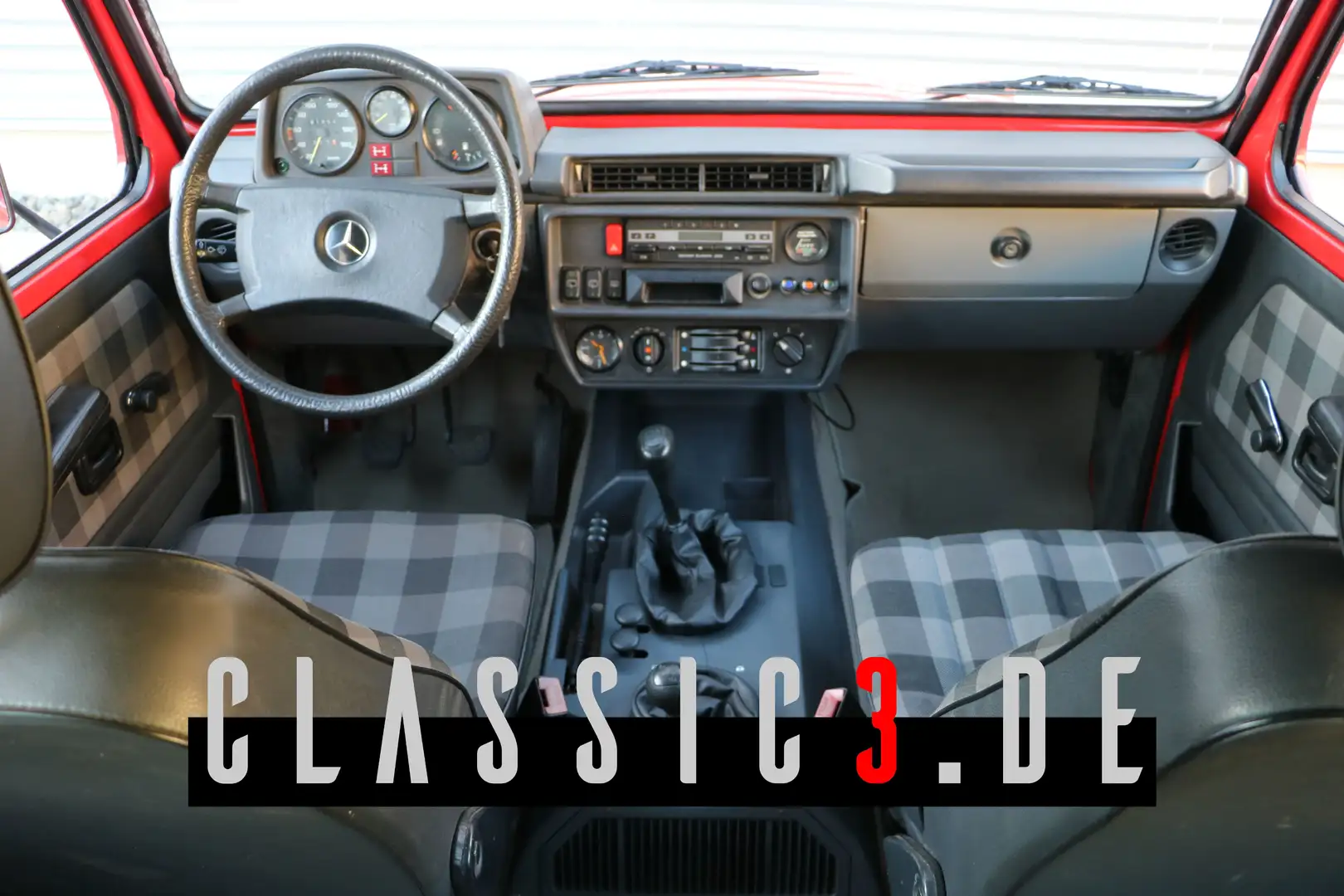 Mercedes-Benz G 230 200GE KURZ ORIGINAL UNVERBASTELT 5-GANG W460 Rot - 2