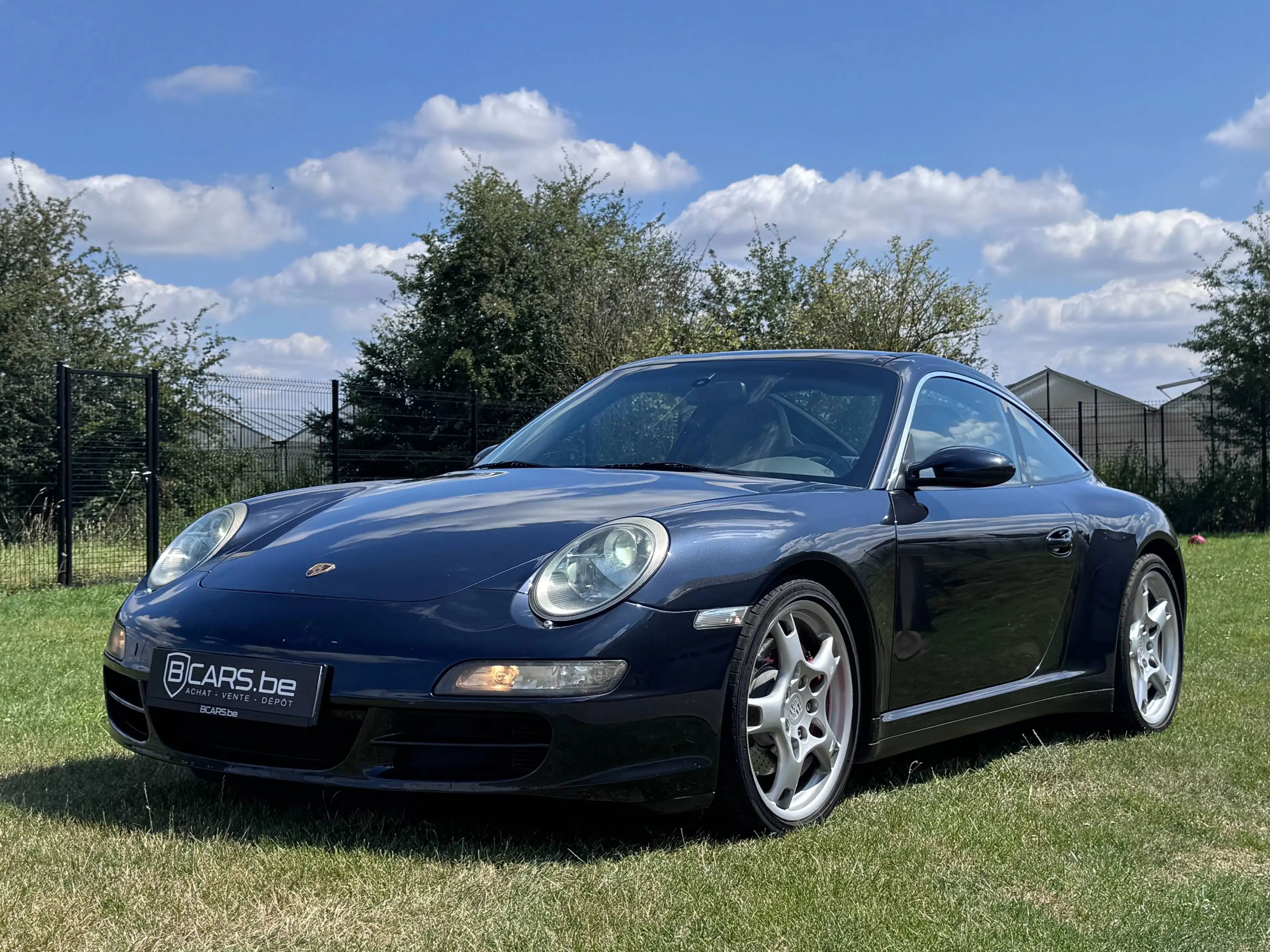 Porsche 997 911 Carrera 4S TARGA 3.8i Coupé Tiptronic S Gris Atlas