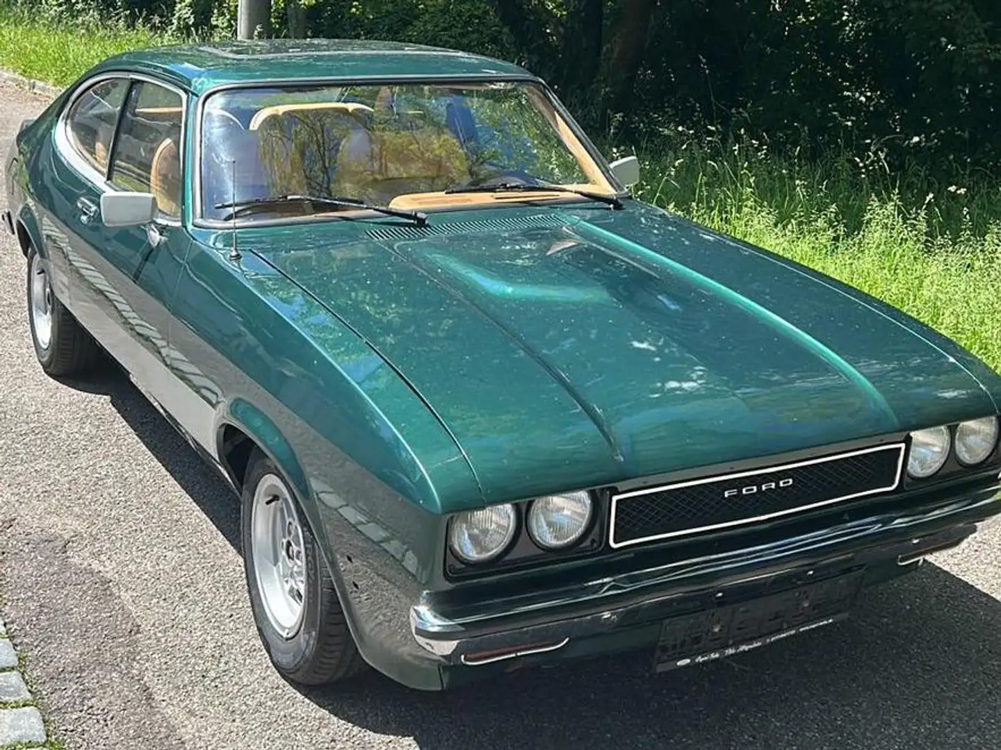 Ford Capri 2,3 V6 Groen - 1