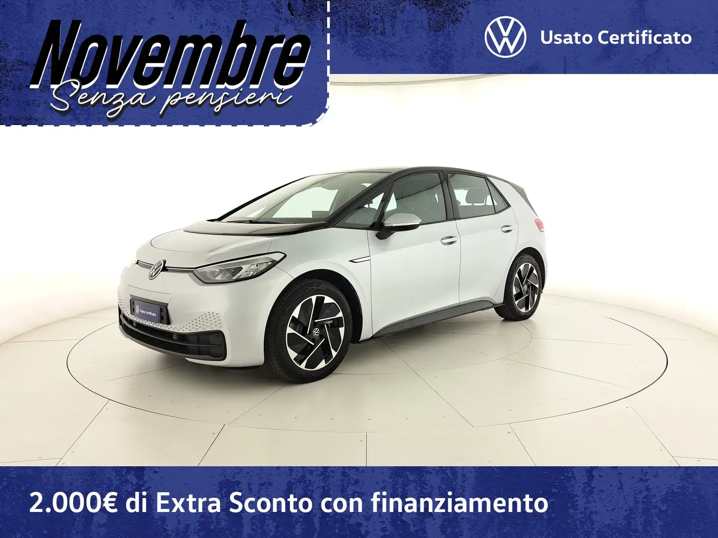 Volkswagen ID.3 45 kwh pure performance Grau - 1