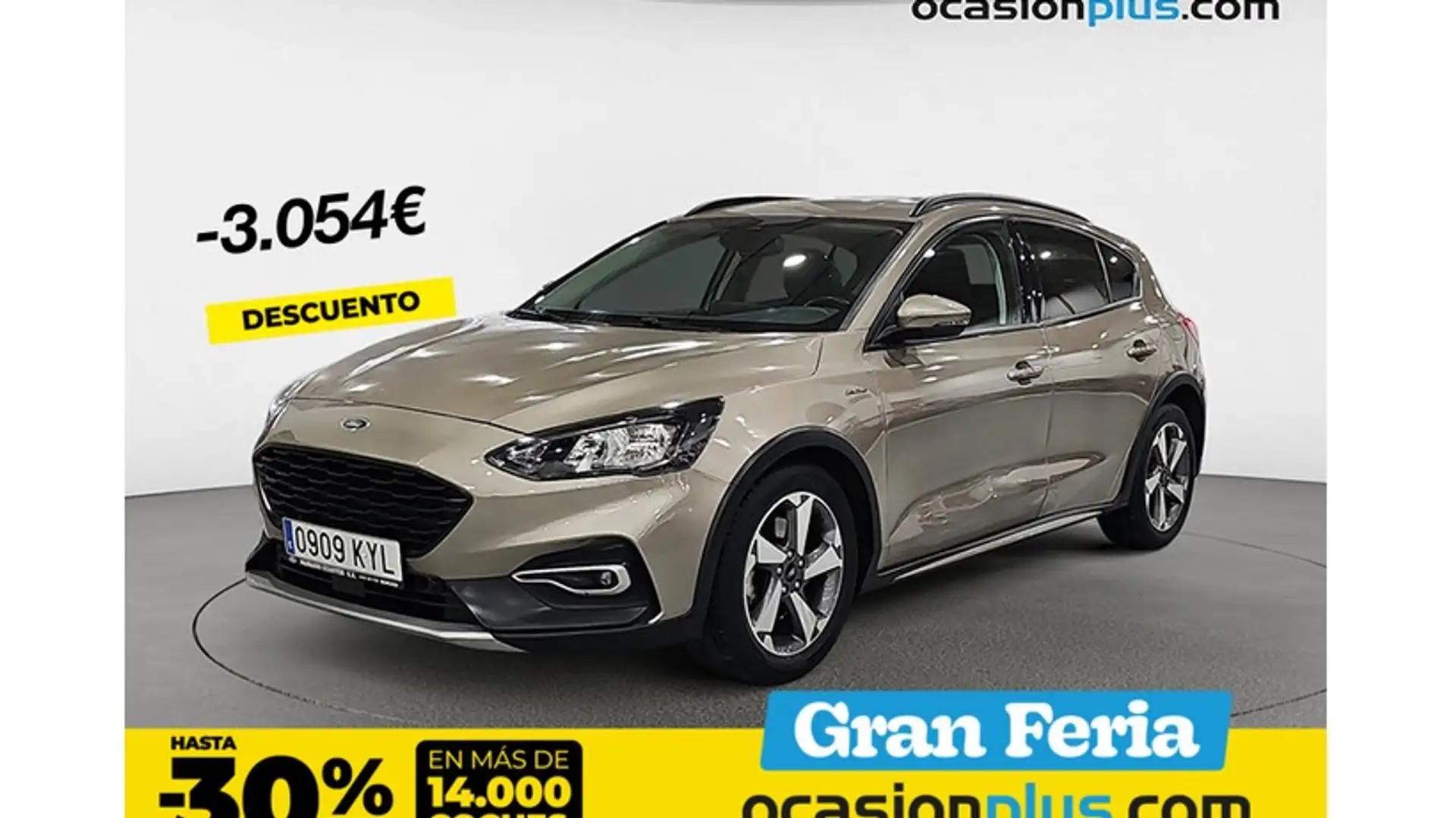 Ford Focus 1.0 Ecoboost Active Aut. 125 Gris - 1