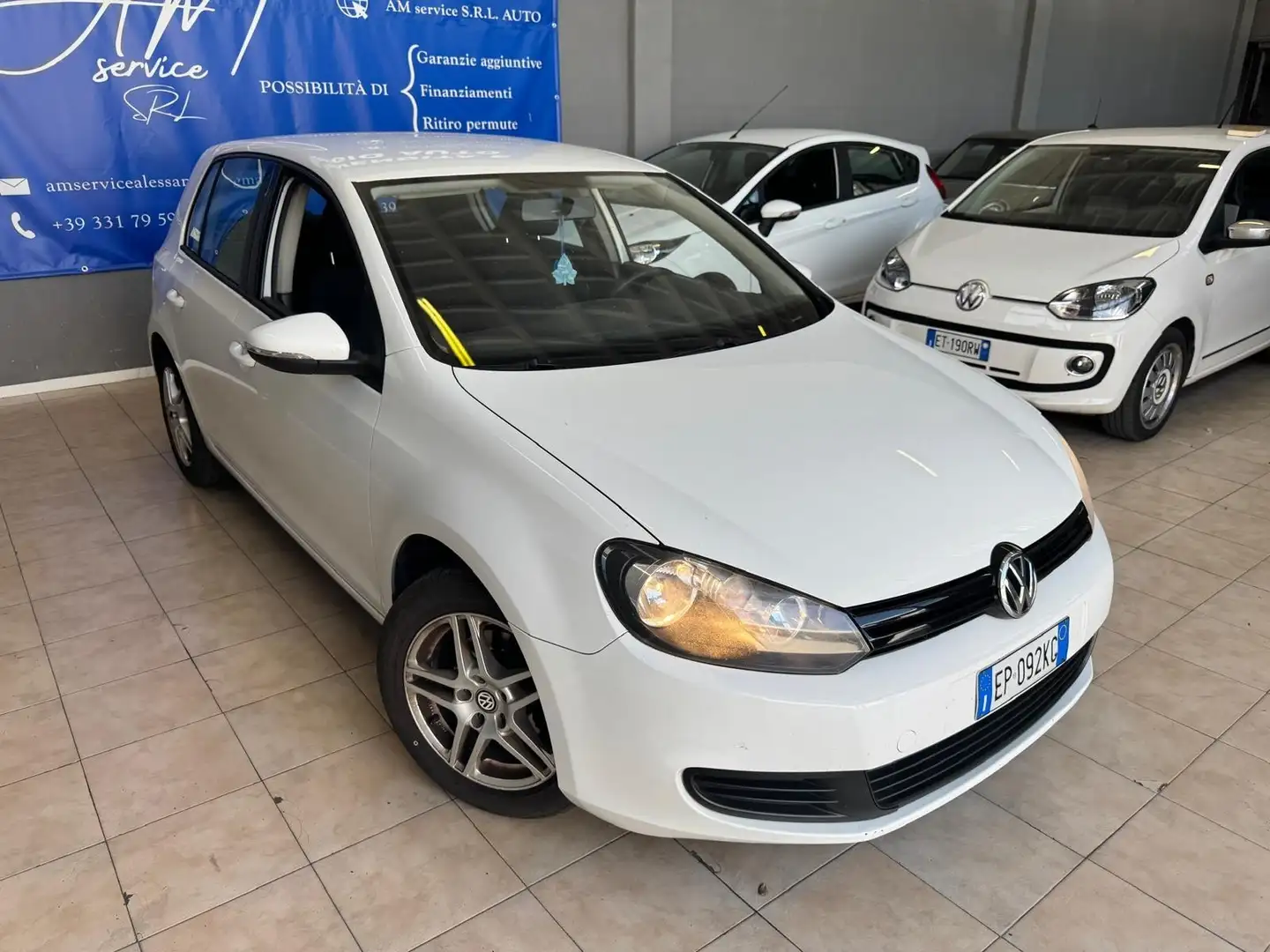 Volkswagen Golf Golf VI 5p 1.6 tdi Wit - 2