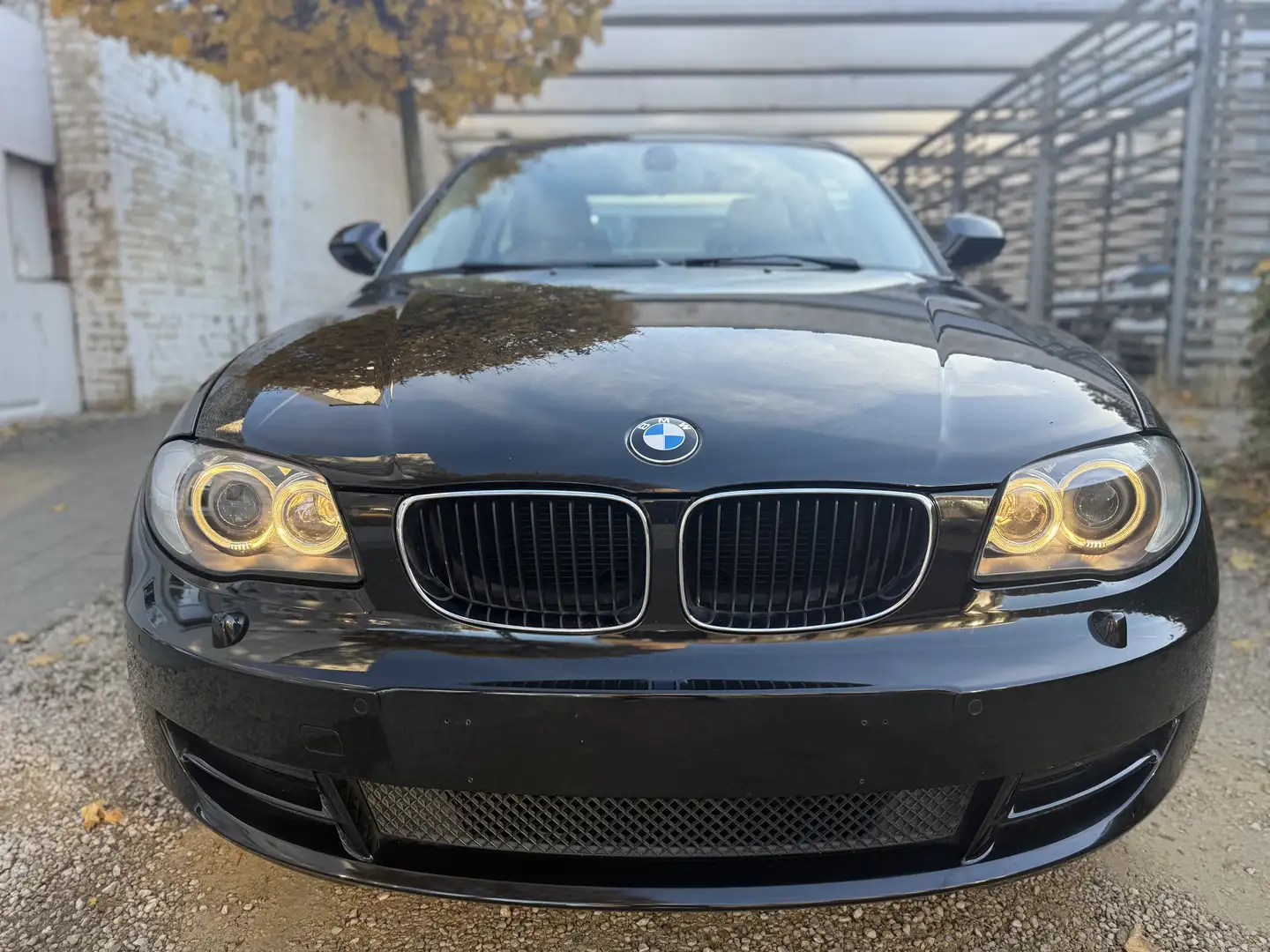 BMW 123 dA Zwart - 2