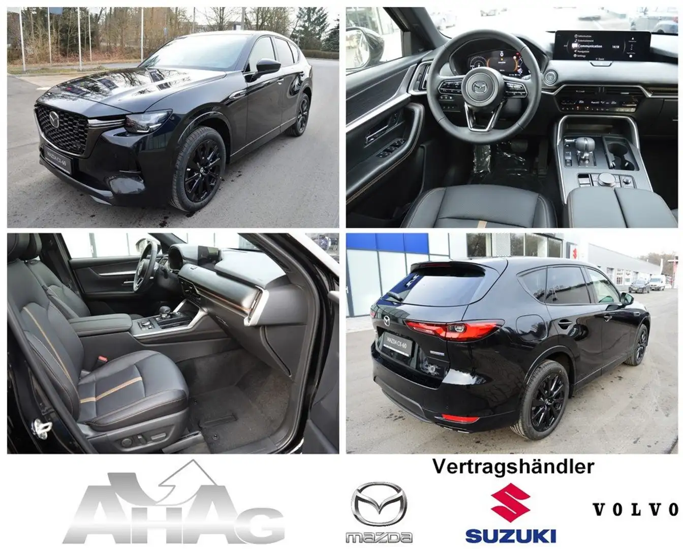 Mazda CX-60 AWD PHEV Aut. HOMURA PLUS *Voll+2025* Negro - 1