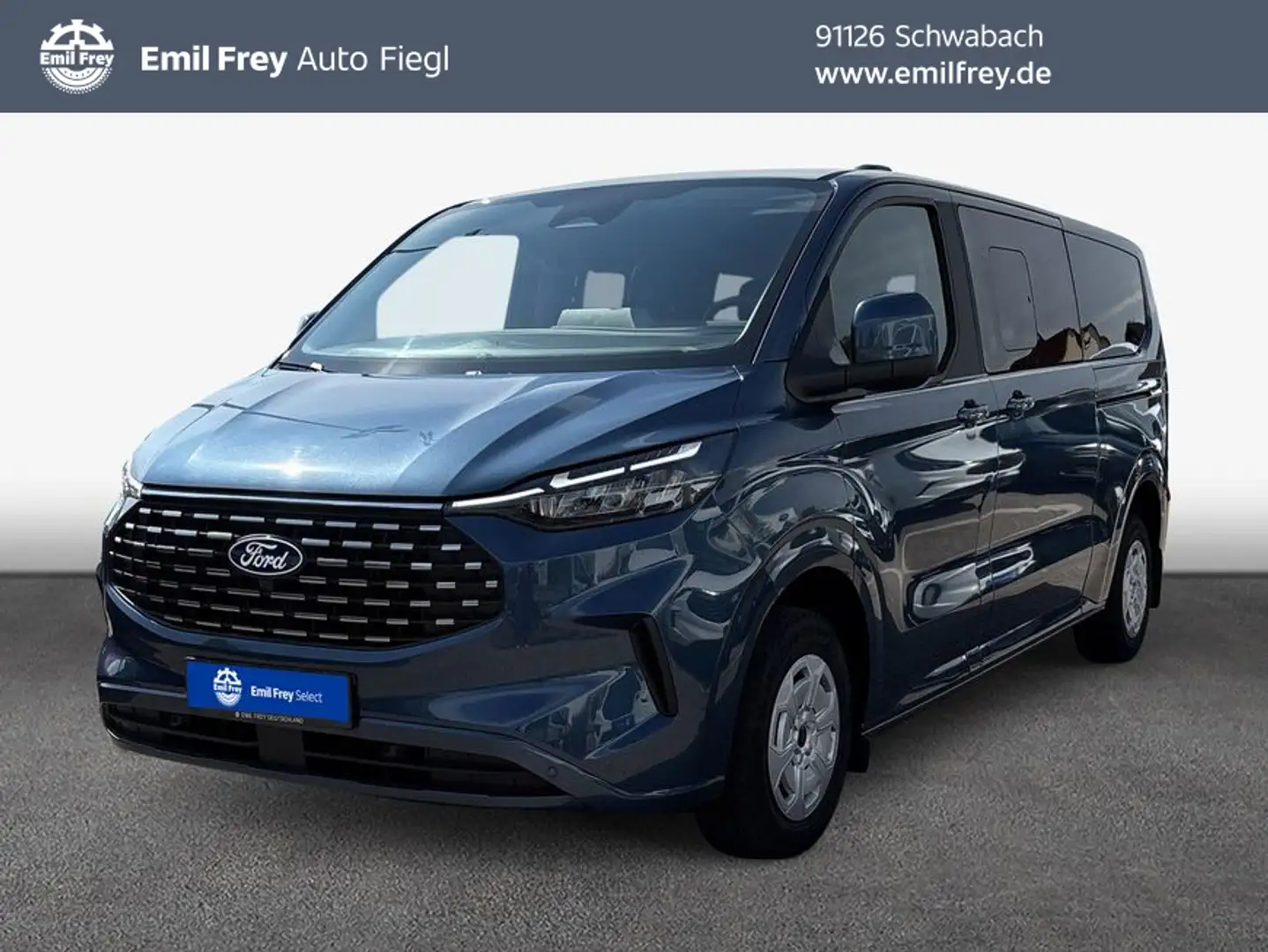 Ford Tourneo Custom Titanium 320 L2H1 VA 110 kW, 5-türi Blau - 1