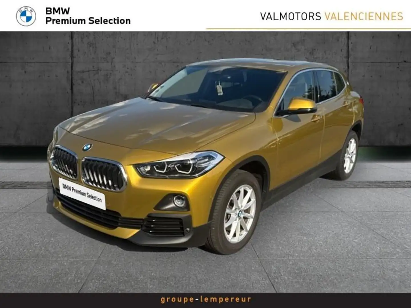 BMW X2 sDrive18dA 150ch Lounge Euro6d-T 118g Or - 1