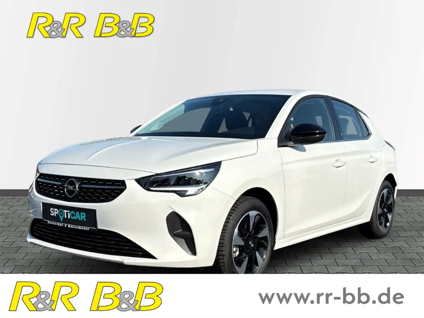 Opel Corsa-e F Elegance AT SHZ+CARPLAY+DAB+KLIMA+LED+ALLWETTER Weiß - 1