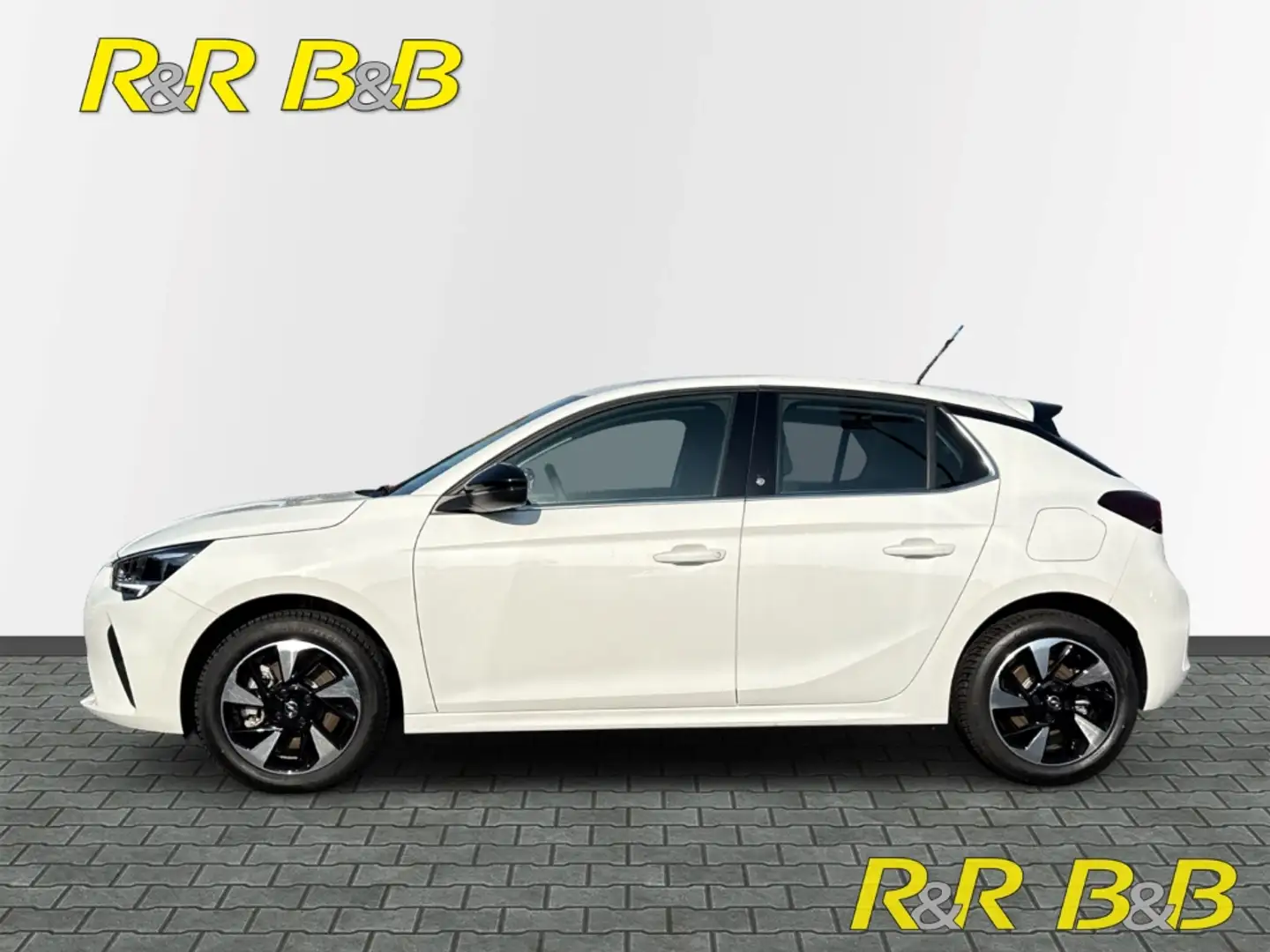 Opel Corsa-e F Elegance AT SHZ+CARPLAY+DAB+KLIMA+LED+ALLWETTER Weiß - 2