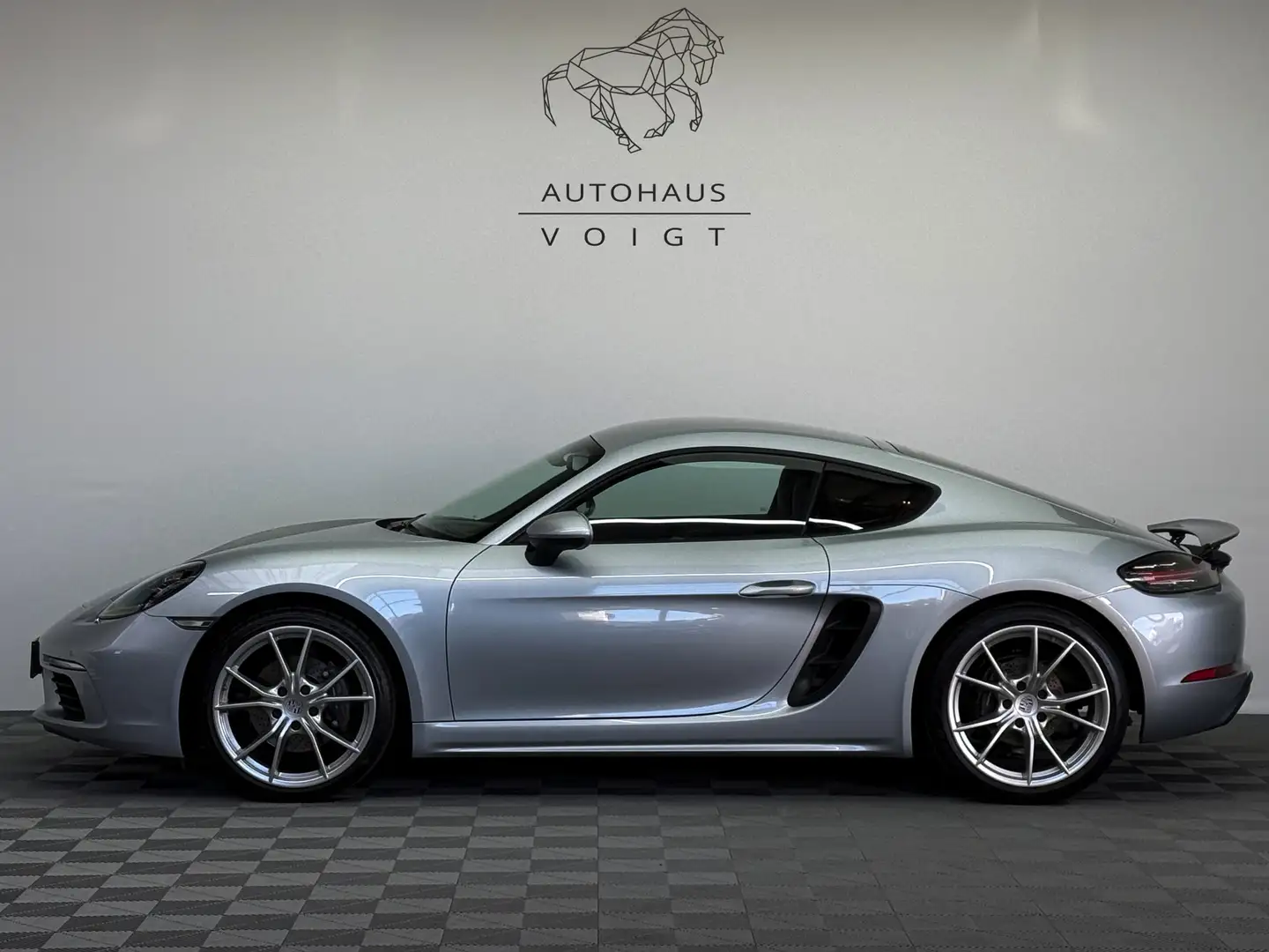 Porsche Cayman |Approved|Navi|DAB+|Klappe|CarPlay|Temp.| Argent - 1