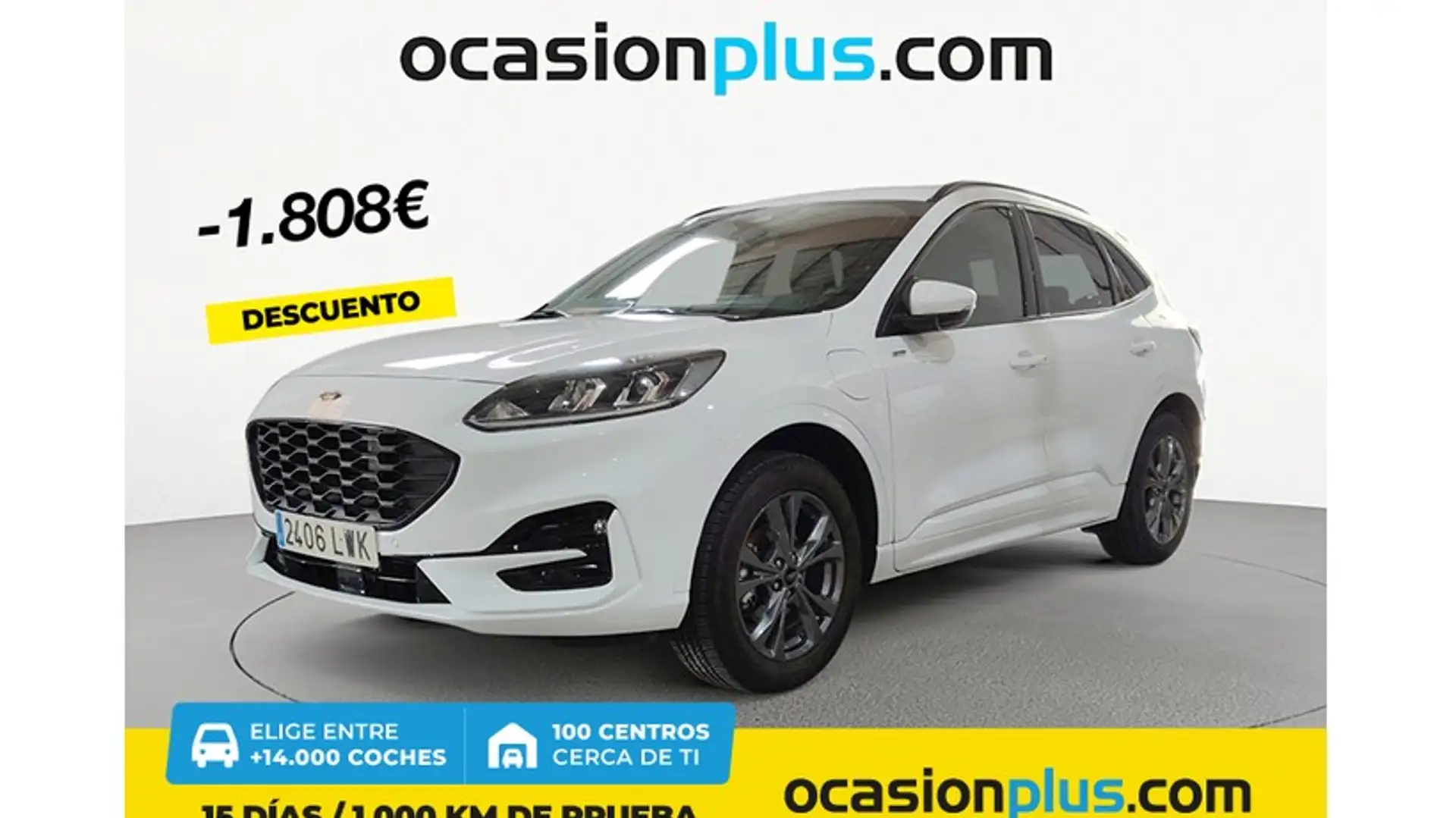 Ford Kuga 2.5 Duratec PHEV ST-Line 4x2 Blanc - 1
